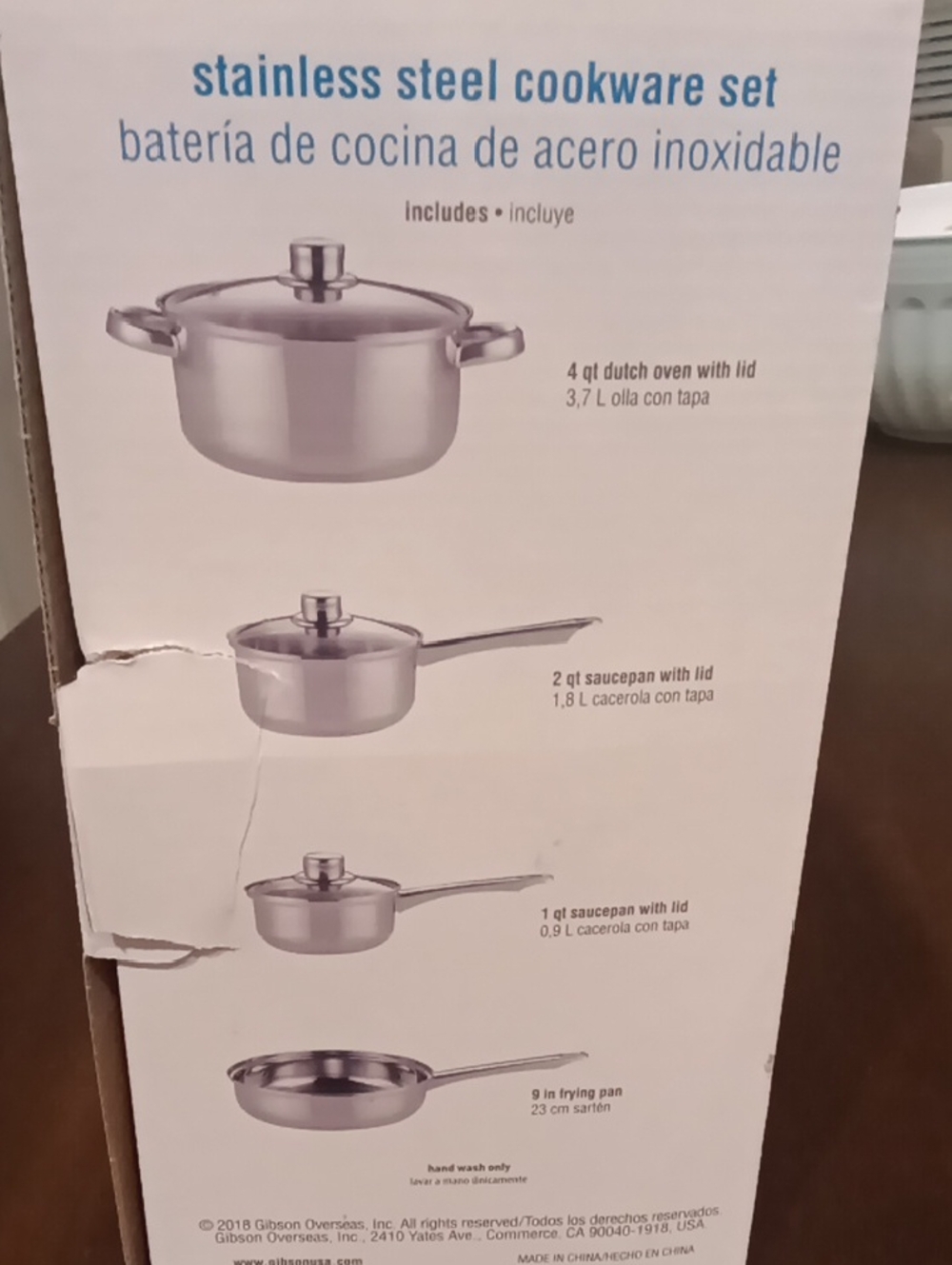 Stainless Steel Cookware Set - Silver - Picture 3 of 3